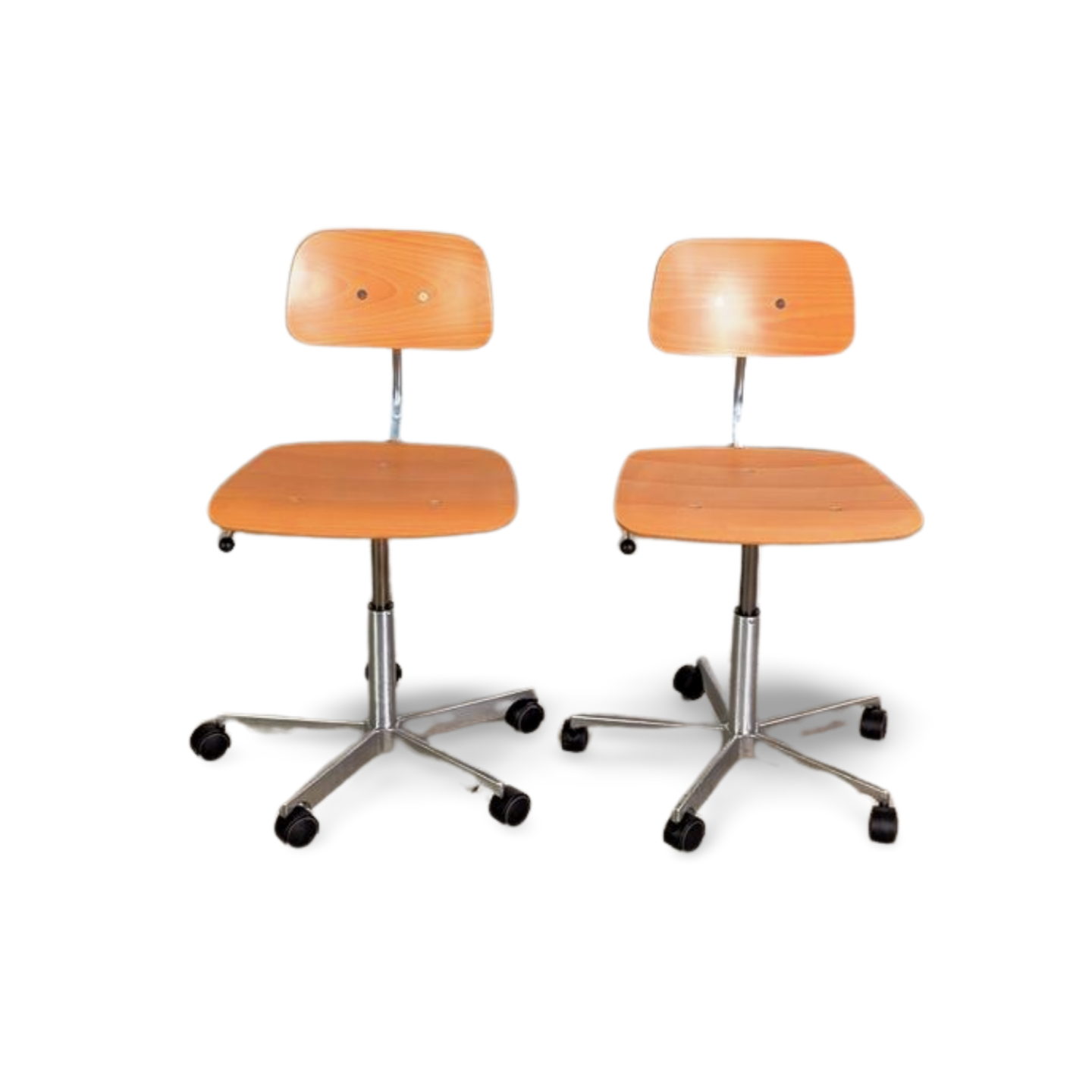 2er Set Bürostuhl Fritz Hansen Jørgen Rasmussen KEVI Design Stuhl – HEY CIRCULAR