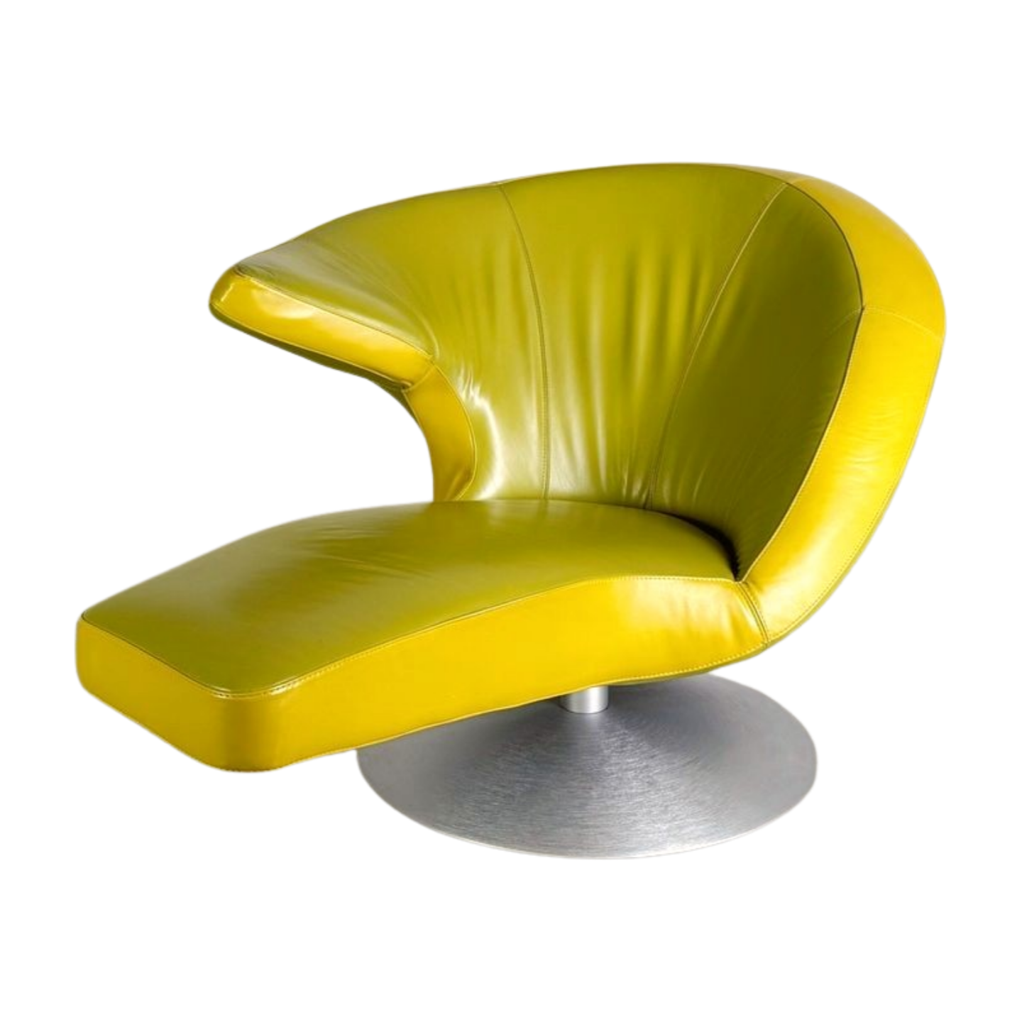 Original Leolux Parabolica Sessel Stefan Heiliger grün Design