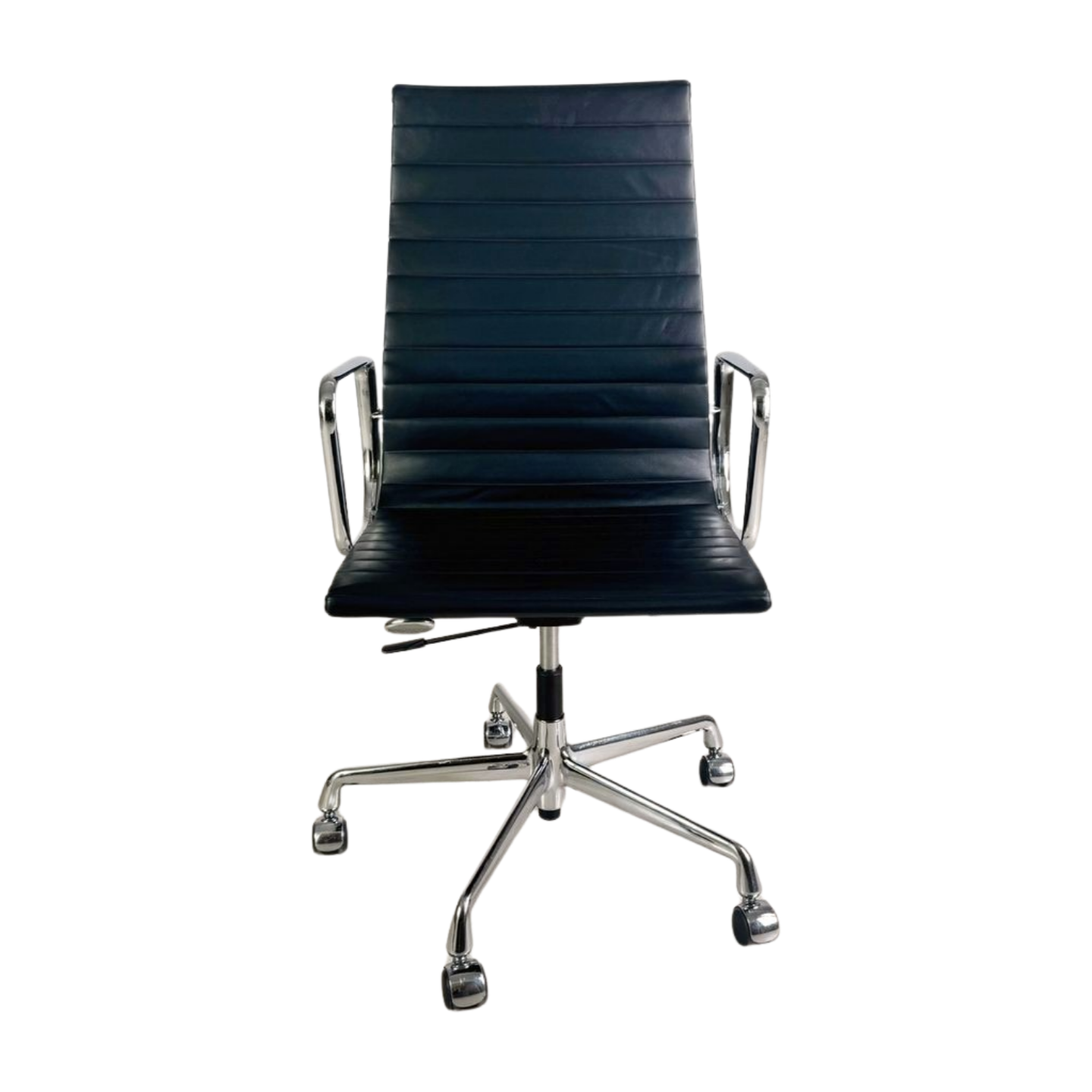 Vitra EA 119 Bürostuhl Charles & Ray Eames Hopsak Leder hoch