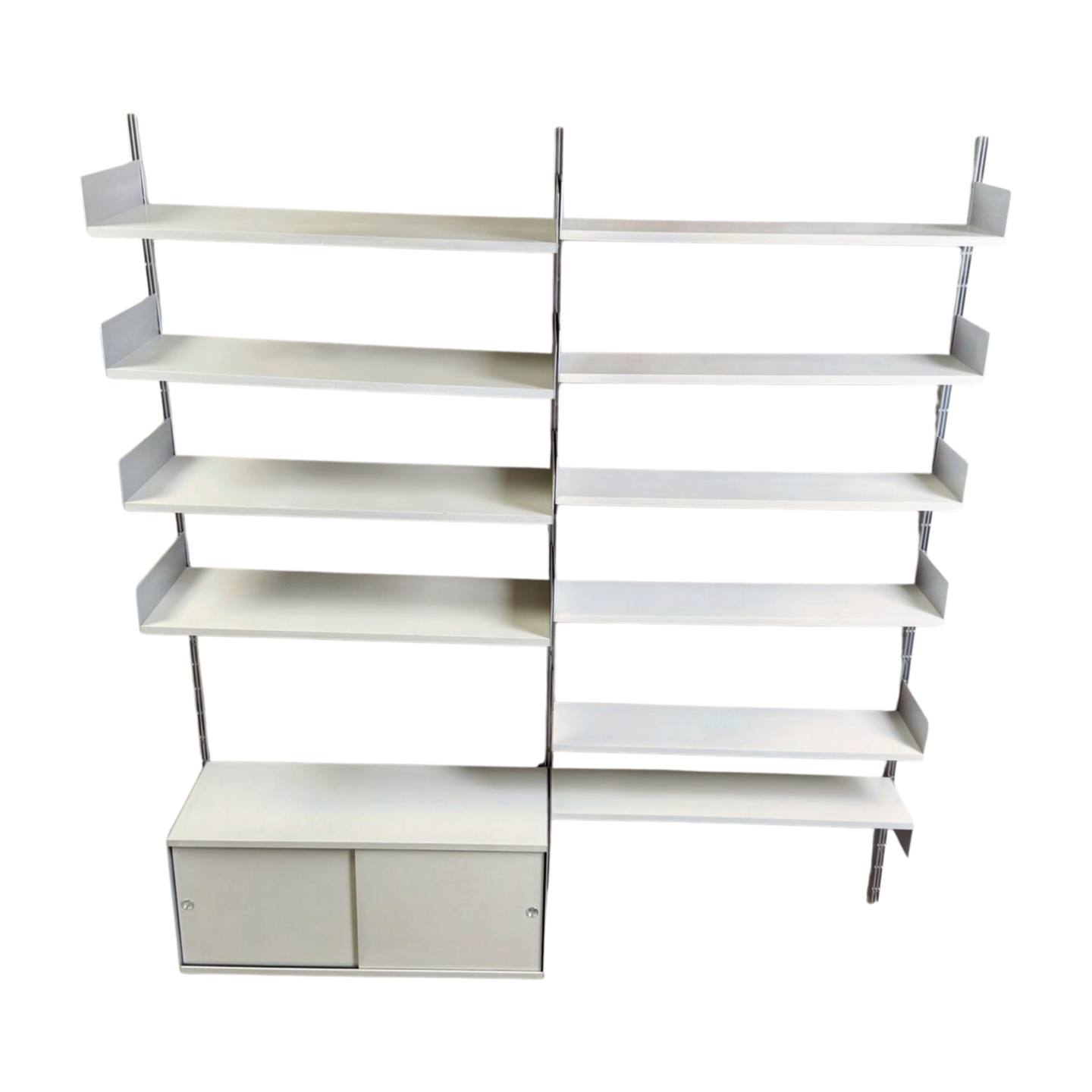 Original Dieter Rams Wandregal 606 Vitsoe weiß Design Bauhaus