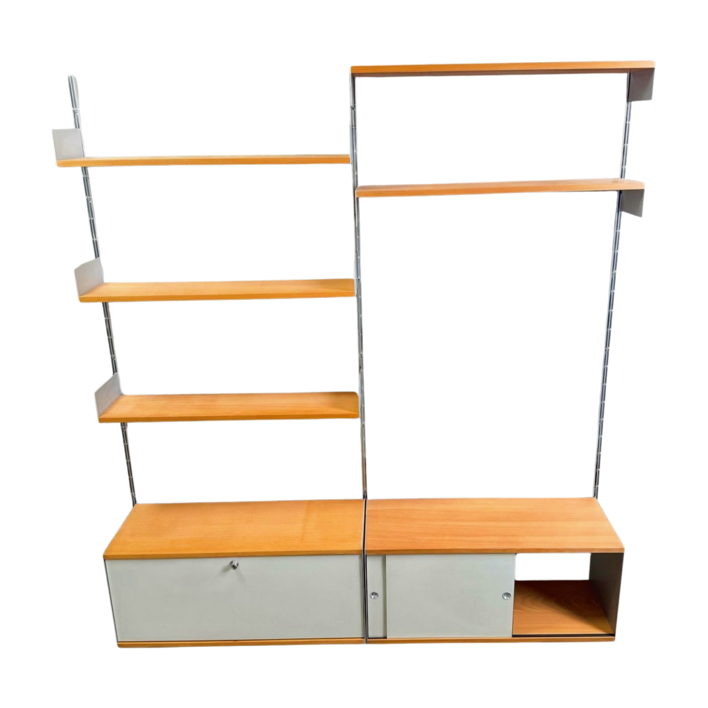 Original Dieter Rams Wandregal 606 Vitsoe Holz Design Bauhaus