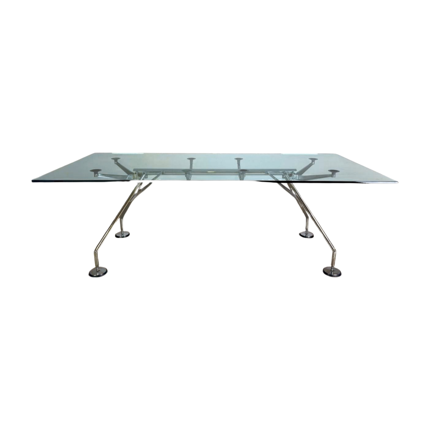 Nomos Esstisch Norman Foster Glastisch Tecno Schreibtisch Design