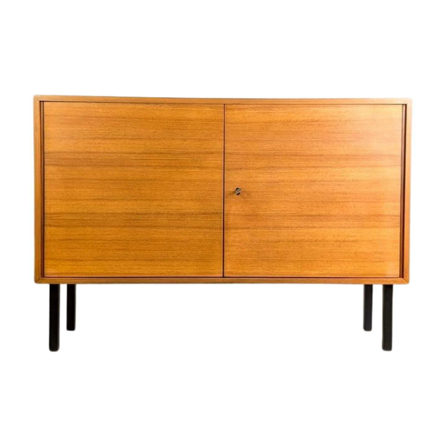 Midcentury Sideboard Nussbaum Anrichte Vintage 1960 Kommode II
