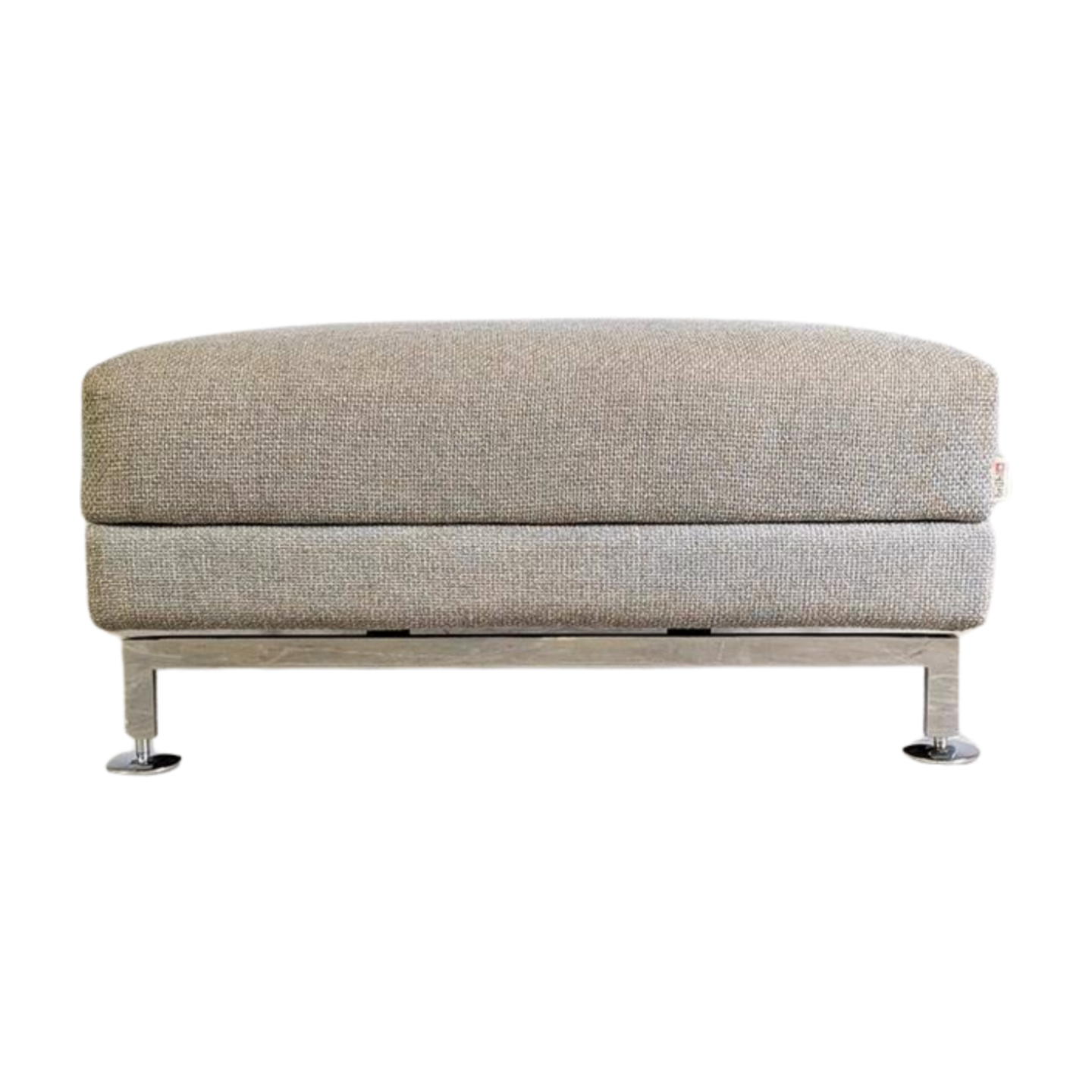 Brühl Moule large Hocker Ottoman Fußablage Fußhocker grau
