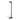 Original Staff ID-S Bodenlampe Stehleuchte Ettore Sottsass Glas