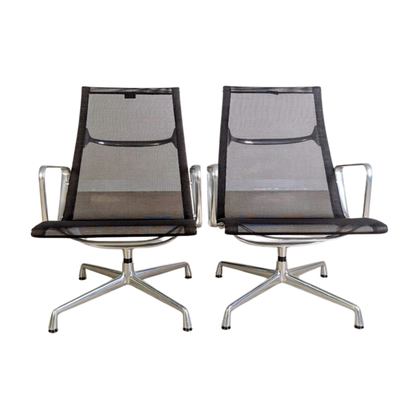 9x Original Vitra EA 115 Sessel Charles & Ray Eames Netz Mesh