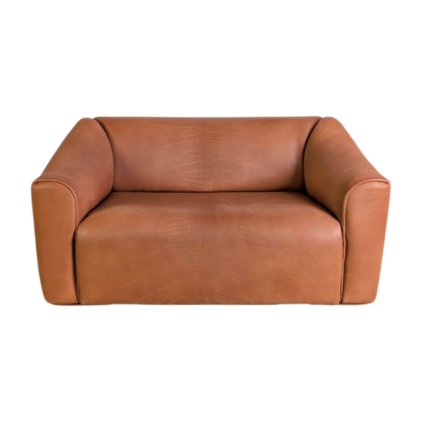 Original  de Sede DS 47 Zweisitzer Sofa Design Couch Dickleder