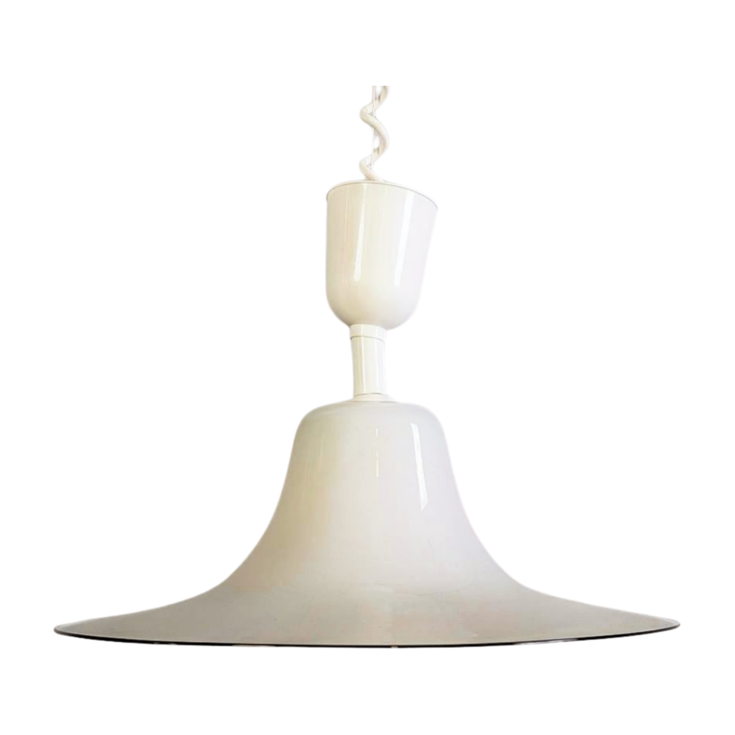 Original Midcentury Deckenleuchte Leucos Renato Toso Muranoglas