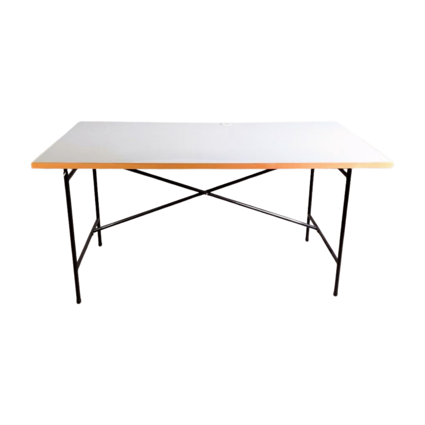 7x Original Egon Eiermann Schreibtisch Richard Lampert Metall