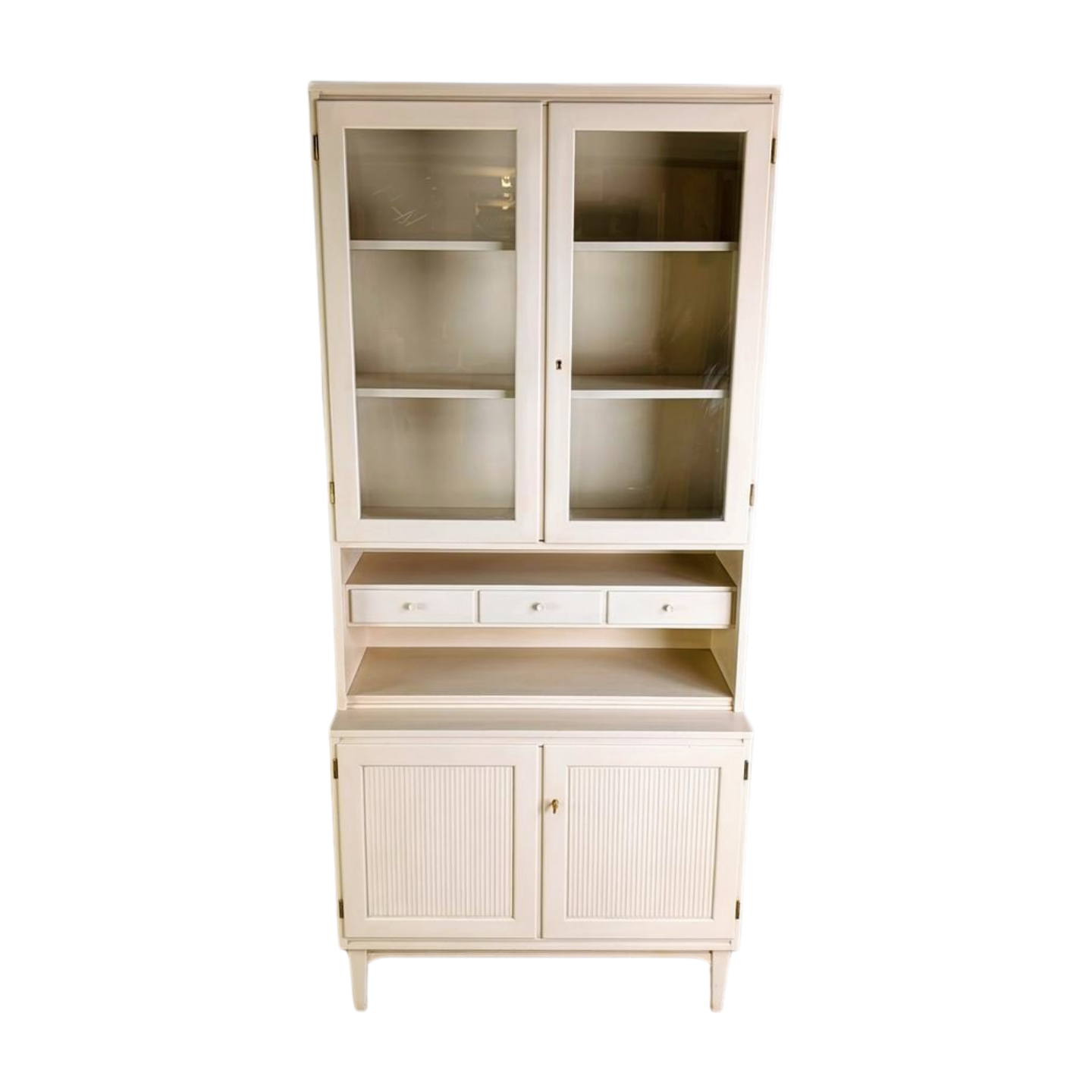 Vintage Vitrine Svante Skogh Regal Schrank shabby Landhaus