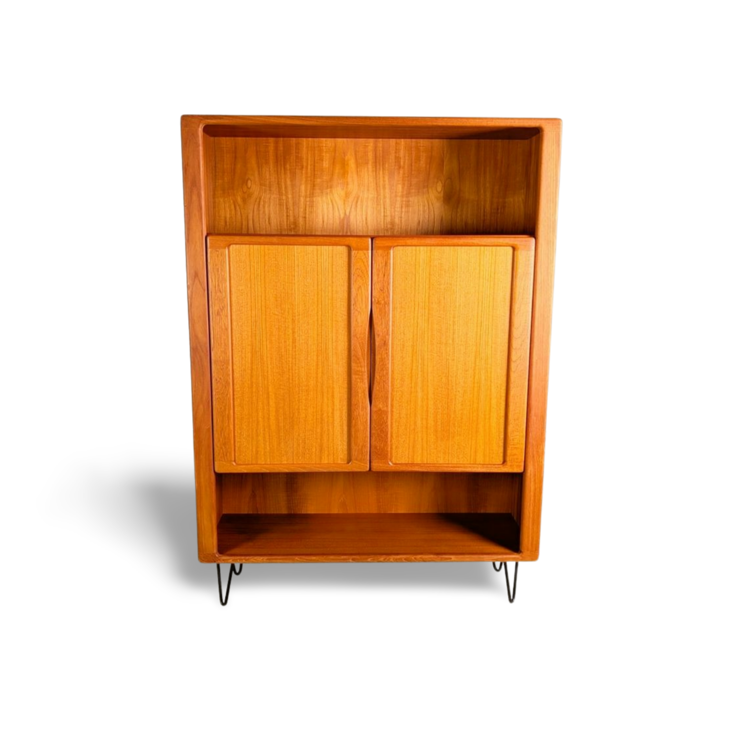 Original Midcentury Bücherregal Teak Schrank danish Vintage Design