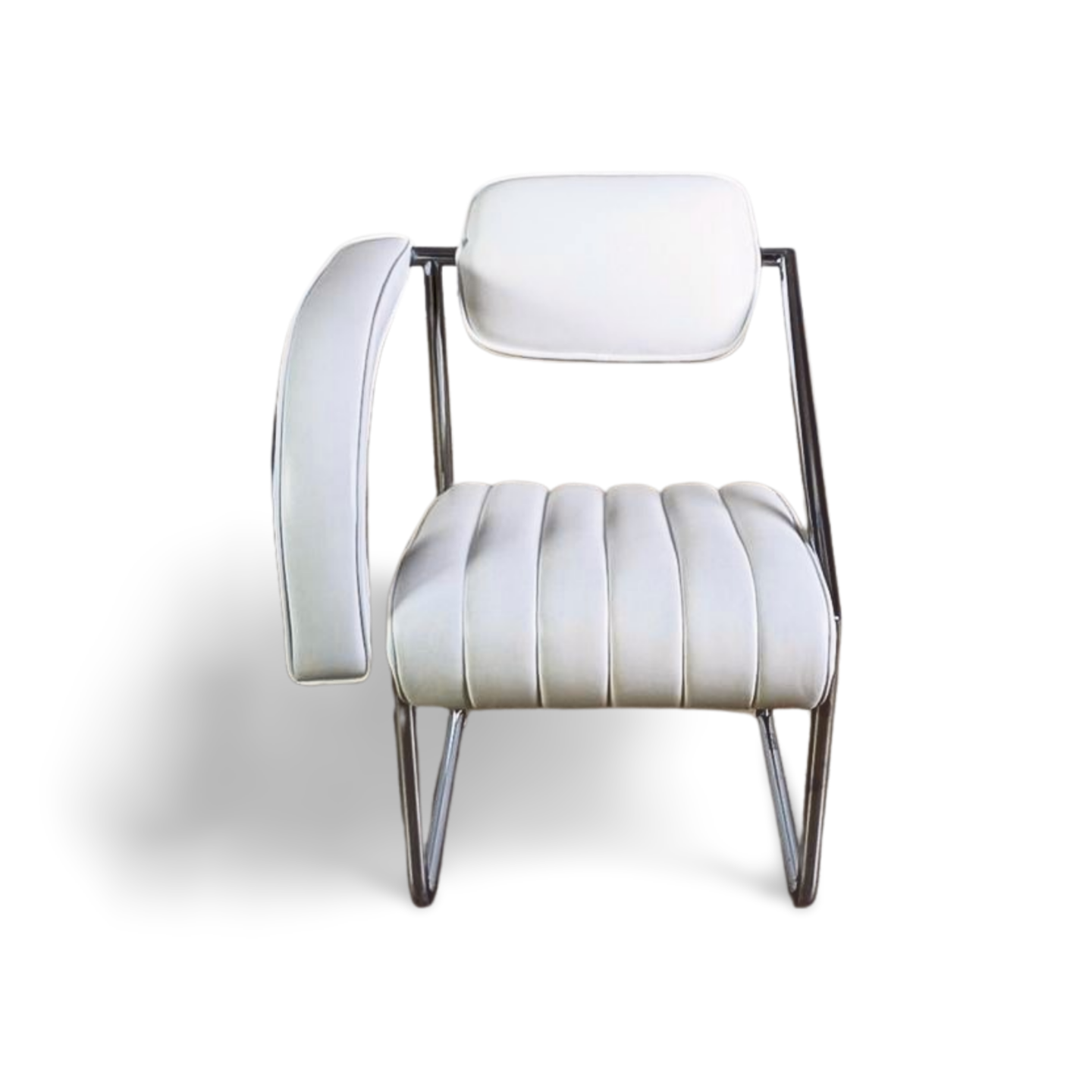 Eileen Gray Non Conformist Sessel weiß Vereinigte Werkstätten Munich