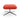 Vitra Grand Repos Ottoman Antonio Citterio Polsterhocker rot Hocker